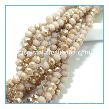 Perlas sueltas de vidrio Material Perlas separadoras sueltas